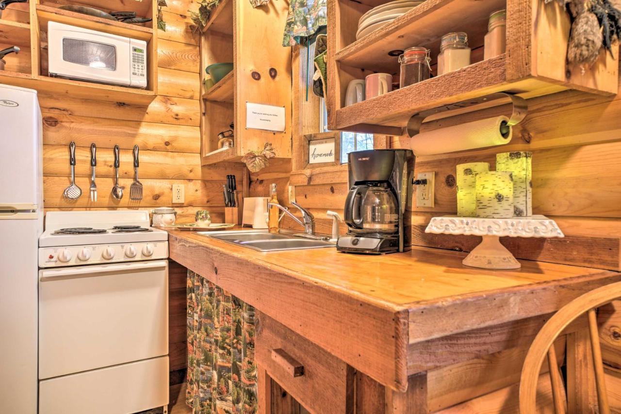 Cozy Davis Cabin With Deck - Nestled By Honey Creek! Exterior photo