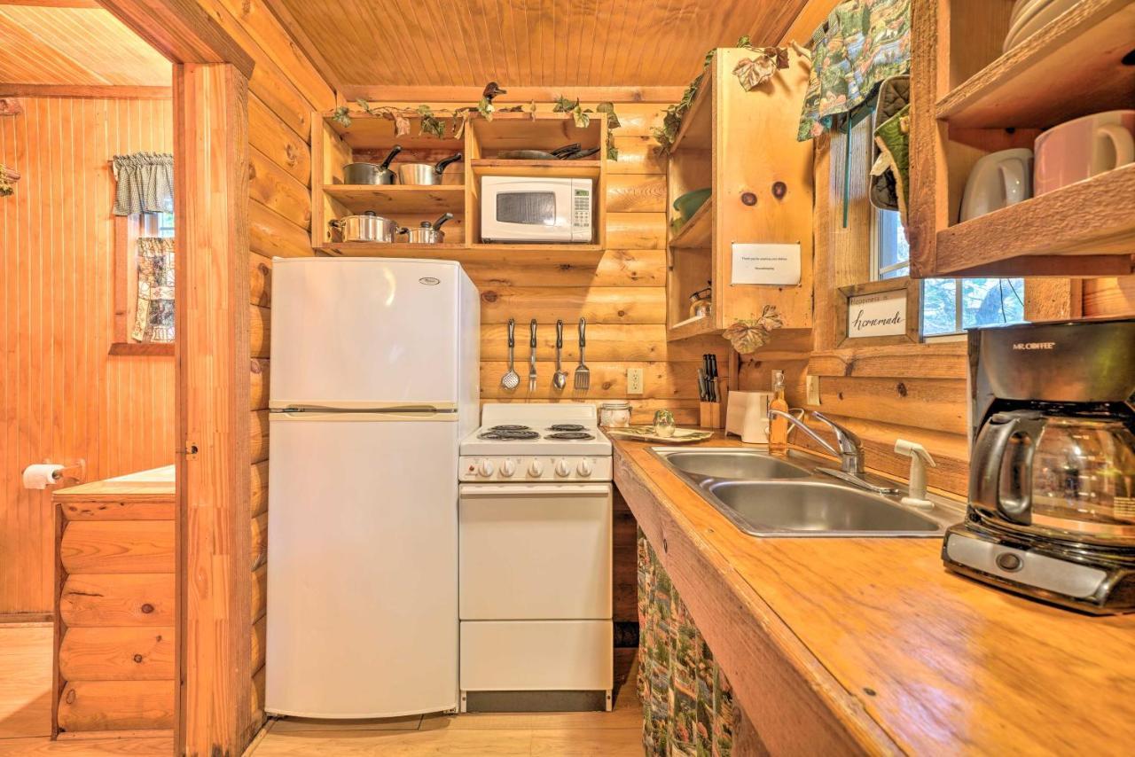 Cozy Davis Cabin With Deck - Nestled By Honey Creek! Exterior photo